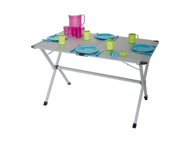 Eurotrail campingtafel st. pierre mgrijs - afbeelding 1 van  4