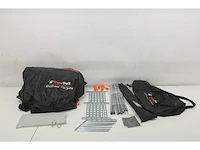 Eurotrail offroad achterklep tent charcoal/zwart - afbeelding 2 van  3
