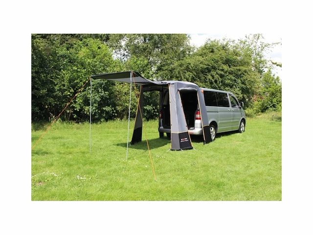 Eurotrail offroad achterklep tent charcoal/zwart - afbeelding 3 van  3