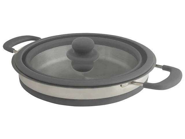 Eurotrail pan met deksel large grey - afbeelding 1 van  4