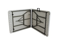 Eurotrail pavilion s - campingtafel - 152 x 71 cm - wit - afbeelding 3 van  6