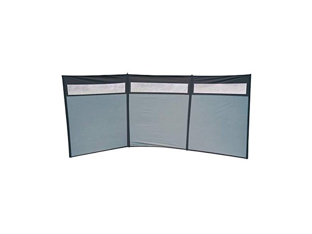 Eurotrail windscherm sun set - met raam - inclusief dwarsligger - afbeelding 1 van  4