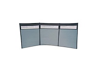 Eurotrail windscherm sun set - met raam - inclusief dwarsligger - afbeelding 1 van  4