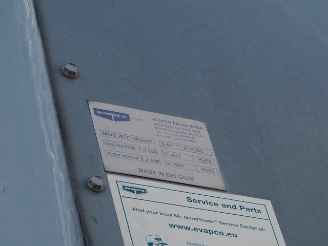 Evapco europe bvba - afbeelding 5 van  13