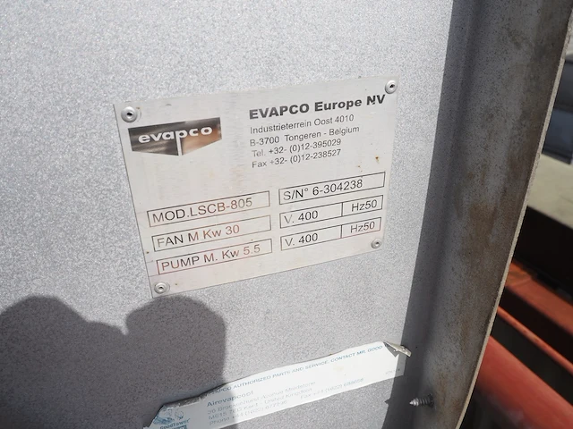 Evapco europe nv - afbeelding 4 van  12