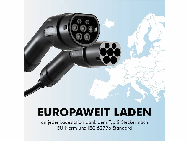 Evbee e100002 emobility oplaadkabel 5 m - afbeelding 1 van  4