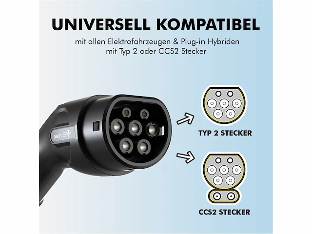 Evbee e100002 emobility oplaadkabel 5 m - afbeelding 3 van  4
