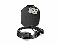 Evbee flexcharger schuko naar (ev)type 2 info scherm laadtijd indicatie - afbeelding 1 van  1