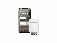 Eve thermo smart radiator valve with led display, automatic temperature control, no bridge required wit - afbeelding 2 van  3