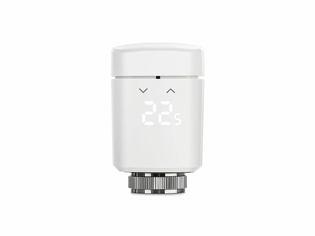 Eve thermo smart radiator valve with led display, automatic temperature control, no bridge required wit - afbeelding 3 van  3