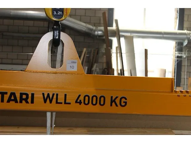 Evenaar mitari wll type 1900-4000 mm. bouwjaar 2022. maximale belastbaarheid 4000 kg. gekeurd tot november ... - afbeelding 1 van  4
