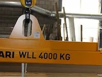 Evenaar mitari wll type 1900-4000 mm. bouwjaar 2022. maximale belastbaarheid 4000 kg. gekeurd tot november ... - afbeelding 1 van  4