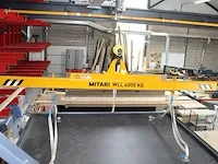 Evenaar mitari wll type 1900-4000 mm. bouwjaar 2022. maximale belastbaarheid 4000 kg. gekeurd tot november ... - afbeelding 2 van  4