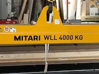 Evenaar mitari wll type 1900-4000 mm. bouwjaar 2022. maximale belastbaarheid 4000 kg. gekeurd tot november ... - afbeelding 3 van  4