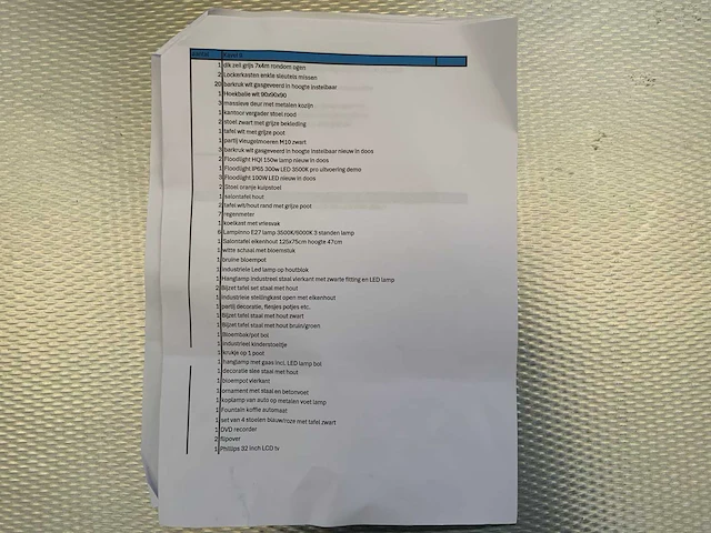 Evenement toebehoren - afbeelding 16 van  16
