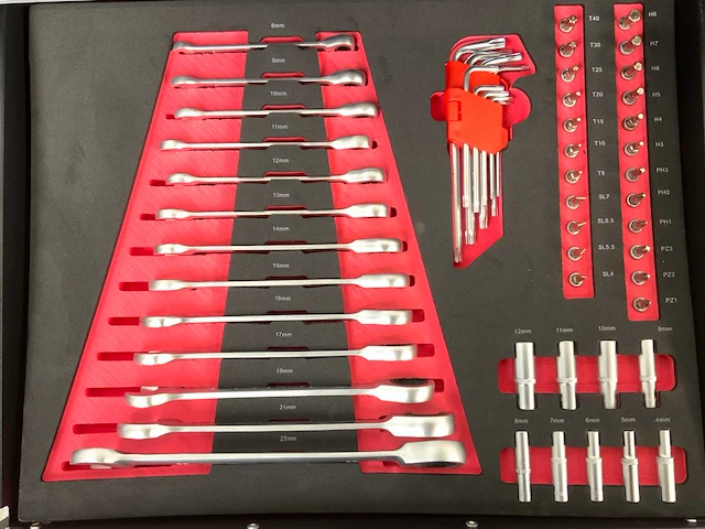 Everforce - gereedschapswagens 158-delig (10x) - afbeelding 10 van  14