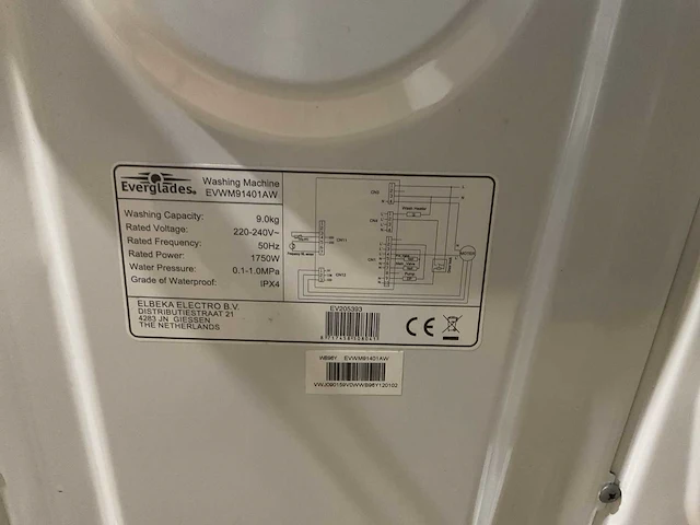 Everglades wasmachine (3x) - afbeelding 3 van  12