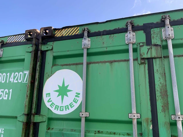 Evergreen gesloten zeecontainer 40 voet highcube - afbeelding 6 van  13