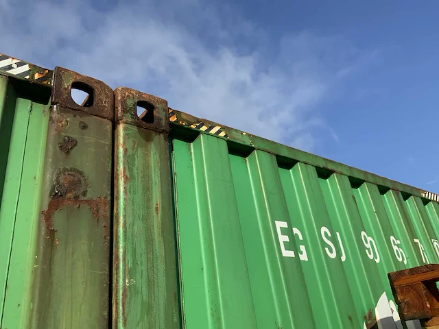 Evergreen gesloten zeecontainer 40 voet highcube - afbeelding 11 van  13