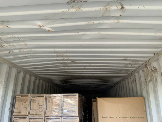 Evergreen gesloten zeecontainer 40 voet highcube - afbeelding 4 van  12