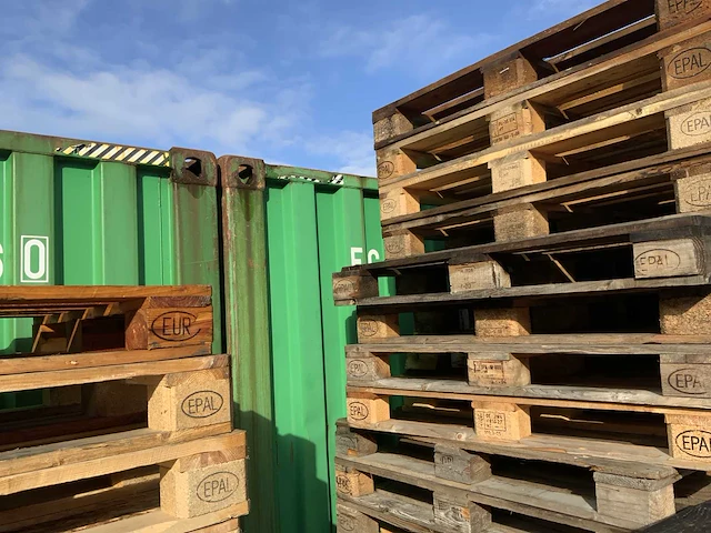 Evergreen gesloten zeecontainer 40 voet highcube - afbeelding 5 van  12