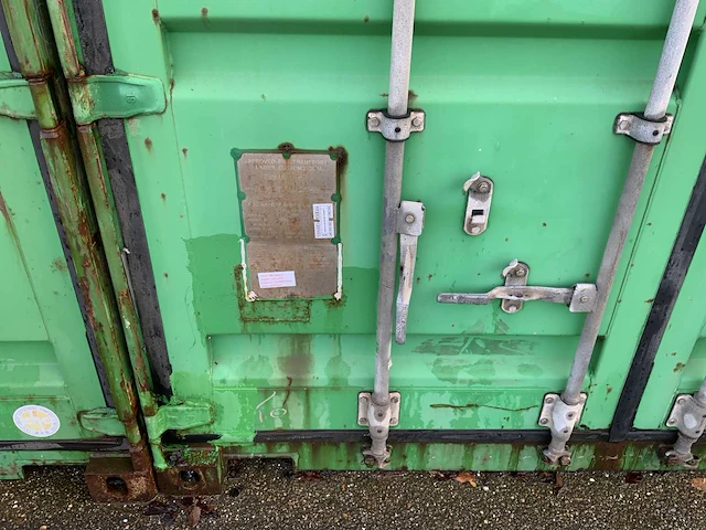 Evergreen gesloten zeecontainer 40 voet highcube - afbeelding 6 van  12
