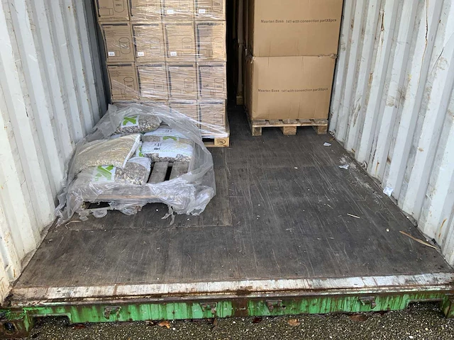 Evergreen gesloten zeecontainer 40 voet highcube - afbeelding 12 van  12