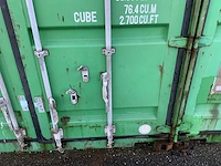 Evergreen gesloten zeecontainer 40 voet highcube - afbeelding 8 van  14
