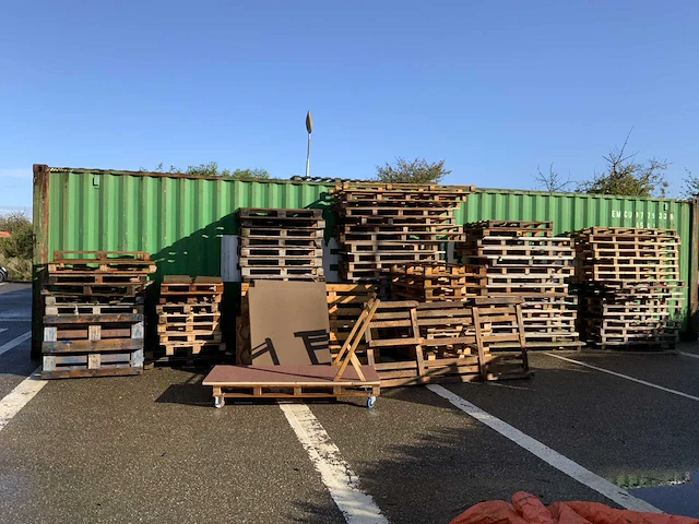 Evergreen gesloten zeecontainer 40 voet highcube - afbeelding 6 van  13