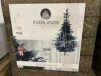 Everlands snowy nordmann kunstkerstboom (2x) - afbeelding 2 van  3