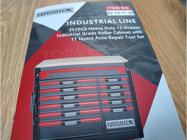 Eversteel - 12/11 heavy duty - gereedschapswagen - afbeelding 16 van  17