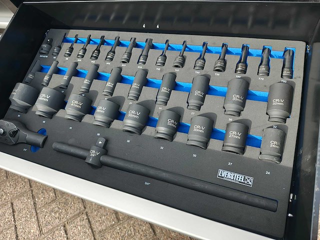 Eversteel - 2025 - profi xxxl - gereedschapswagen - afbeelding 15 van  24
