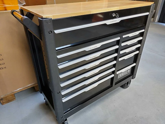 Eversteel - jumbo xxxl - 12/10 - gereedschapswagen - afbeelding 1 van  17
