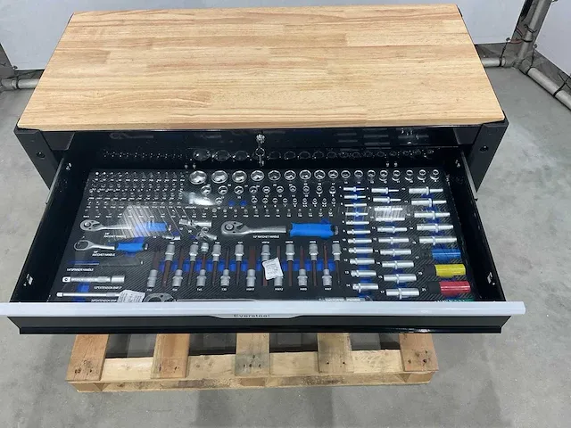 Eversteel ev-22-12xxl professionele gevulde gereedschapswagen - afbeelding 13 van  17