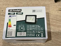 Eversteel led floodlight 4000k led lamp 10 watt (4x) - afbeelding 8 van  8