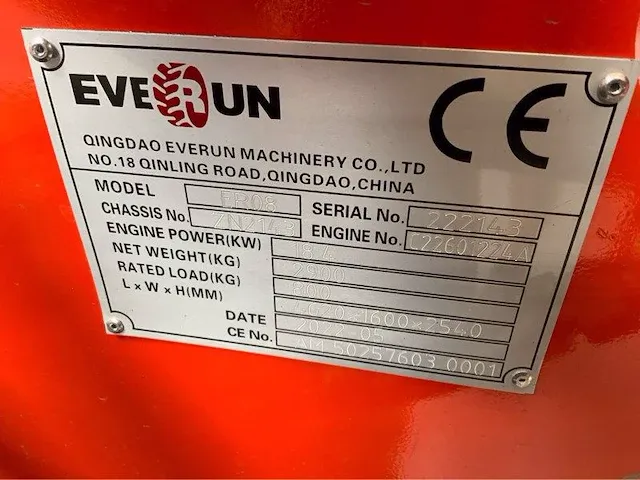 Everun er08 wiellader - afbeelding 11 van  58