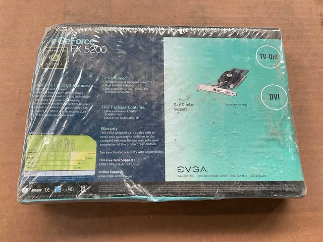 Evga fx5200 adp component - afbeelding 3 van  4