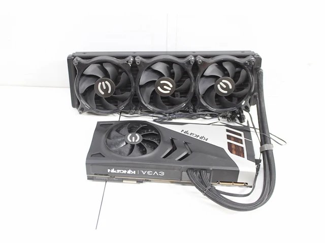 Evga geforce rtx 3090 ti k ngp n grafische kaart 24 gb gddr6x hybride koeling - afbeelding 3 van  3