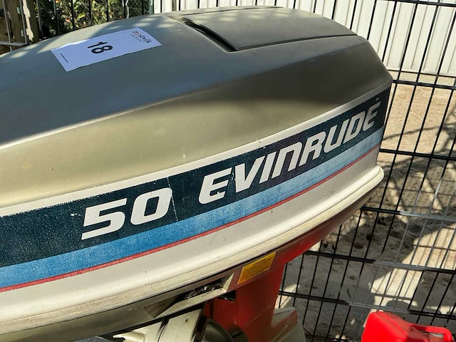 Evinrude buitenboordmotor 50pk - afbeelding 3 van  9