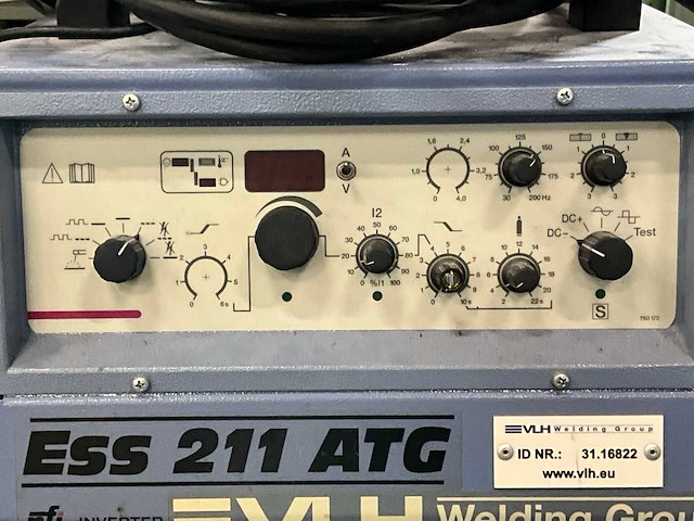 Evlh ess 211 atg lasapparaat ac/dc - afbeelding 10 van  12