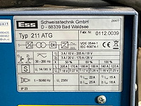 Evlh ess 211 atg lasapparaat ac/dc - afbeelding 12 van  12