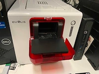 Evolis zenius classic fire red kaart printer - afbeelding 2 van  4