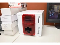 Evolis zenius classic red kaart printer - afbeelding 1 van  5