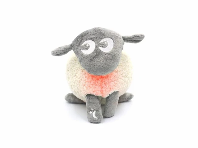 Ewan het droomschaap grijs deluxe babyknuffel - afbeelding 2 van  3