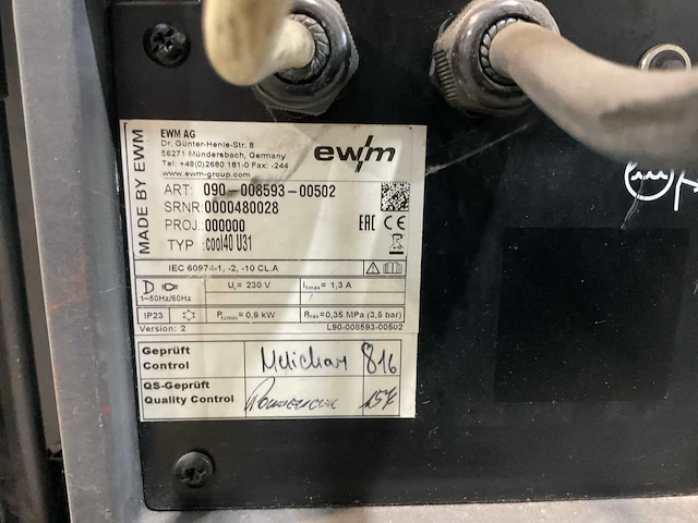 Ewm - tetrix 300 - lasapparaat - afbeelding 8 van  9