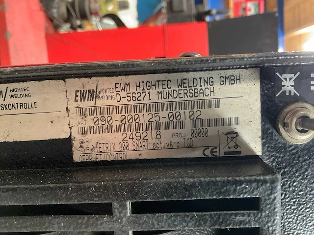 Ewm tetrix 300 tig-lasmachine - afbeelding 4 van  5