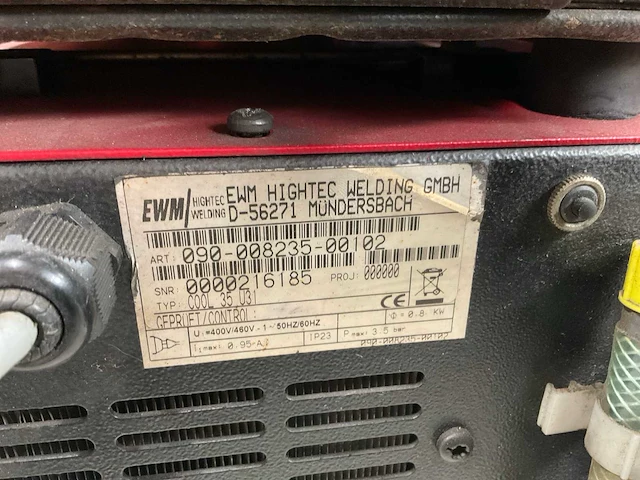 Ewm tetrix 300 tig-lasmachine - afbeelding 5 van  5