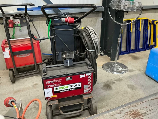 Ewm tetrix 300 tig-lasmachine - afbeelding 1 van  9
