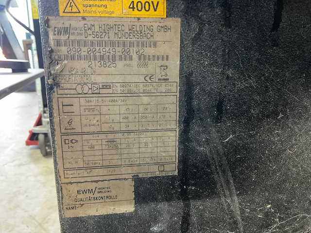 Ewm wega 401 dw mig lasapparaat - afbeelding 5 van  5