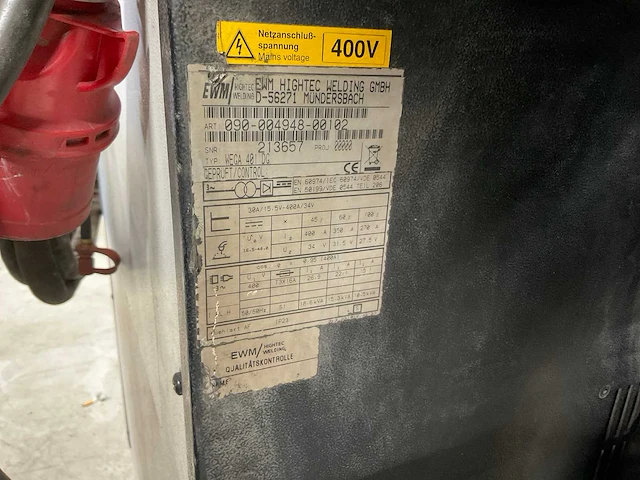 Ewm wega 401 dw mig lasapparaat - afbeelding 6 van  6